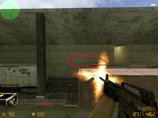 Half-Life: Counter-Strike - Исследуем карту de_train