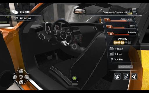 Test Drive Unlimited 2 - Сравнение салонов 