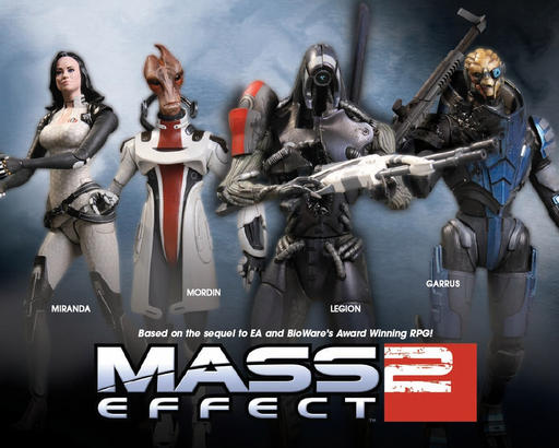 Фигурки Mass Effect 2 Series 2