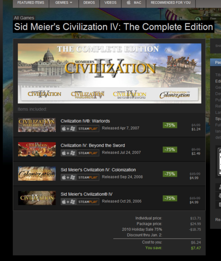 Sid Meier's Civilization V - Новый год, новый патч, новая халява.