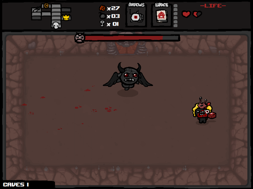 Binding of Isaac, The - Bosses in Caves